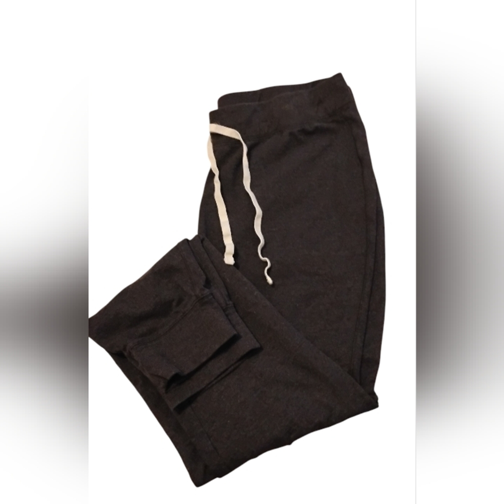 Old Navy Gray Sweat Pants with Navy Logo Tag